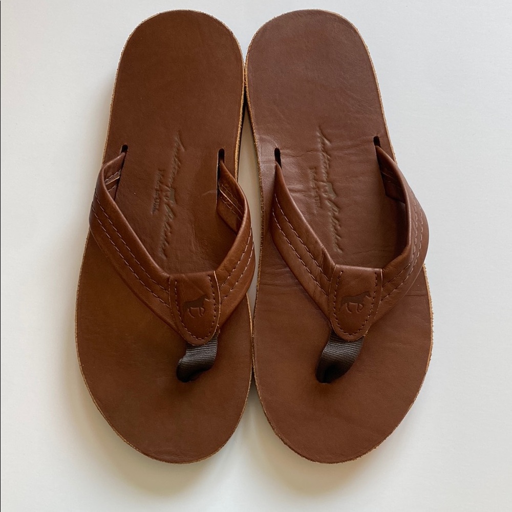Southern Polished "Maury" Leather Sandal